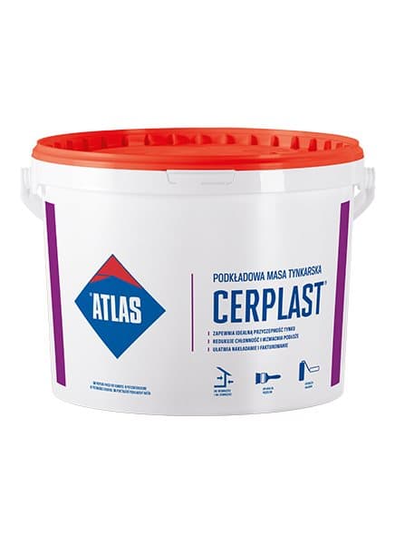 Atlas Cerplast basgips 25kg vit