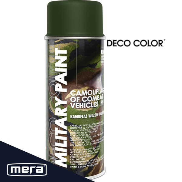 Spray Deco Color MILITÄRFÄRG RAL6014 olivdrap 400ml 286014