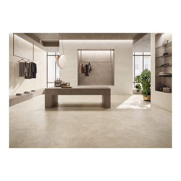 Novabell Landstone Ler væg- og gulvflise mat 60x120 9 mm imiteret sten beige