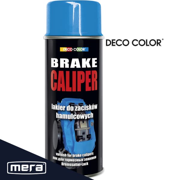 Deco Color spraymaali BRAKE CALIPER sininen jarrusatulalle ja rumpuille 400ml 25352