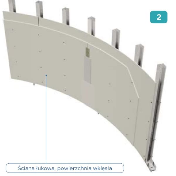 Rigips PRO Flexi bockande gipsskiva typ A (GKB) 1200x2600x6,5mm