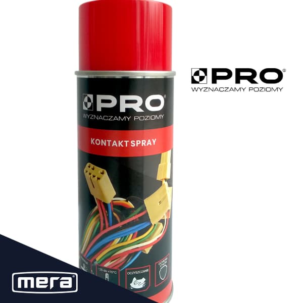 Pro contact SPRAY til rengøring af elektriske kontakter 400ml PRO-CH018