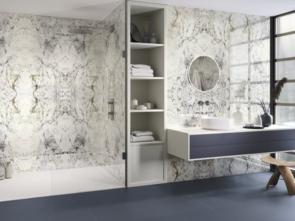 APE ALPEN QUARTZ POL RECT vägg- och golvkakel. 120x280 marmorimitation