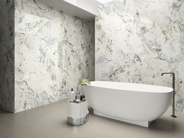 APE ALPEN QUARTZ POL RECT vägg- och golvkakel. 120x280 marmorimitation