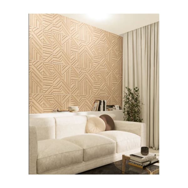 Prissmacer Ess flise. Rlv. Poppins Fuoco væg- og gulvmåtte 60x120 3D beige
