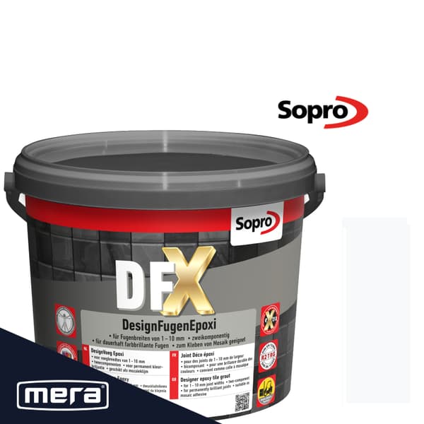 SOPRO DFX Design 15 grå epoxifog 3kg 1205