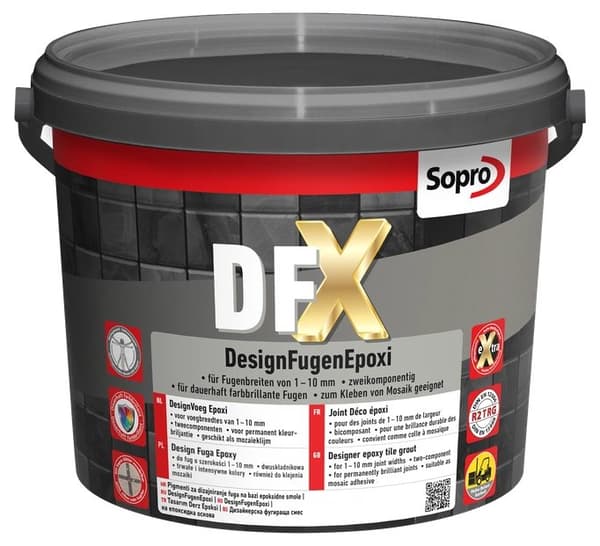 SOPRO DFX Design 15 grå epoxifog 3kg 1205