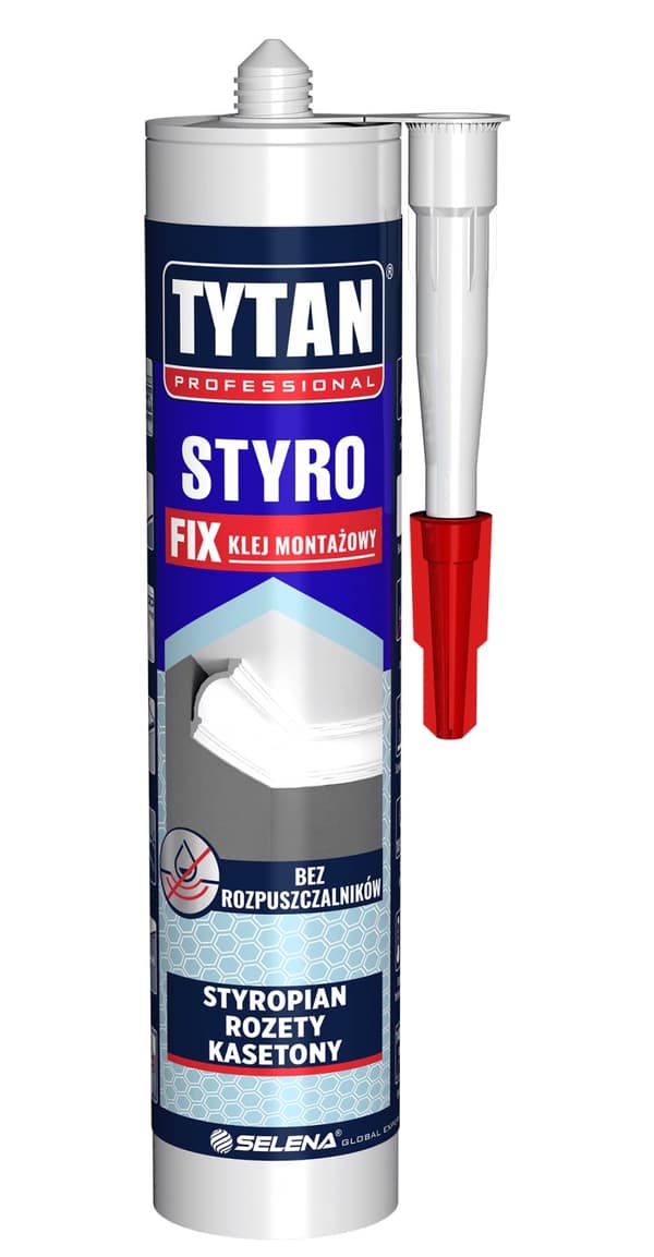 TYT STYRO FIX monteringslim vit 290ml