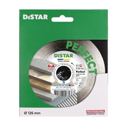 DISTRAKT Diamantskiva 125mm PERFEKT