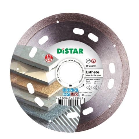 DISTRAKT Diamantskiva 125mm ESTET