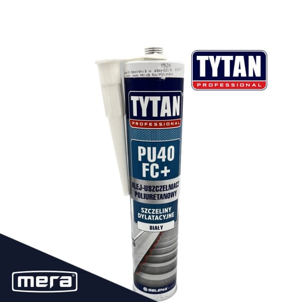Tytan Polyuretan tätningsmedel PU 40 FC + vit 300ml