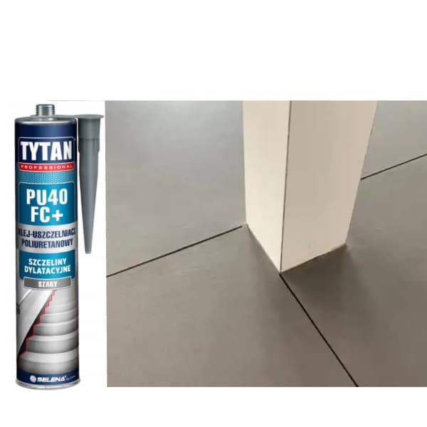 Tytan Polyuretan tätningsmedel PU 40 FC + vit 300ml