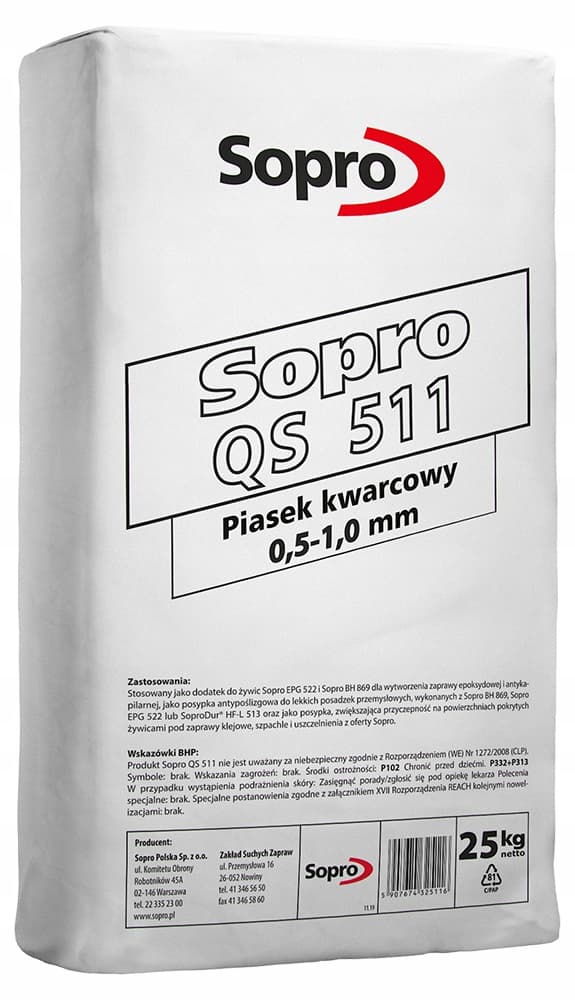 SOPRO 511 Sand kvm 25kg