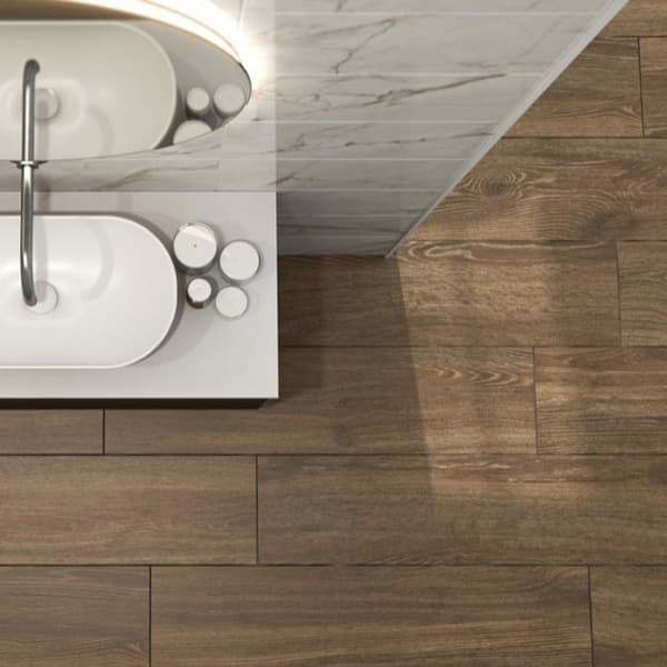 Væg- og gulvfliser 30x120 6,7 mm CIFRE Awan Walnut Mate trælignende