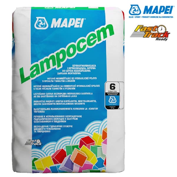Mapei Lampocem snabbmontagebruk ca. 3 minuter 25 kg