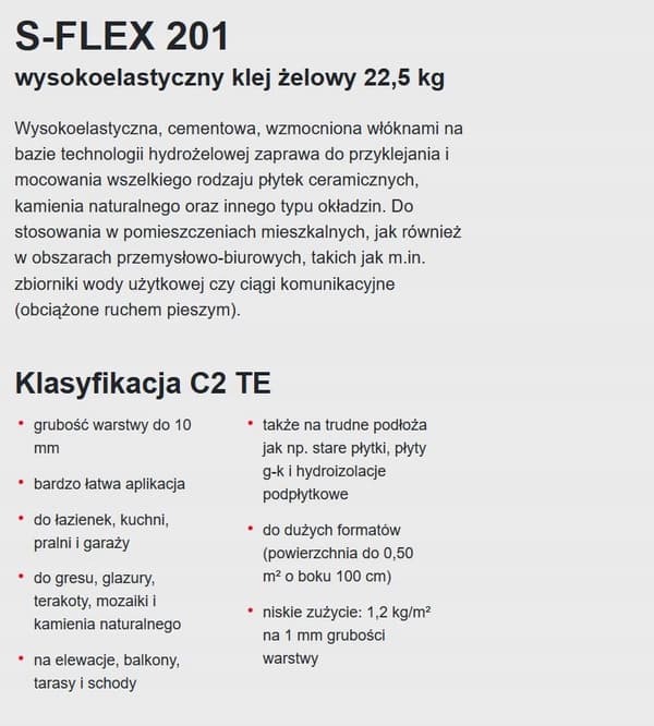 Sopro MEGET FLEKSIBEL FLEKÆB S-FLEX gel 22,5 kg