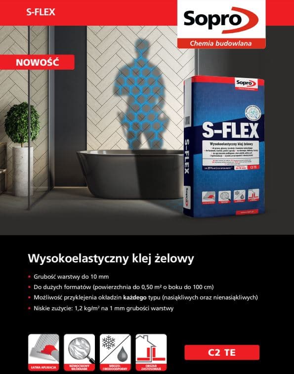 Sopro MEGET FLEKSIBEL FLEKÆB S-FLEX gel 22,5 kg