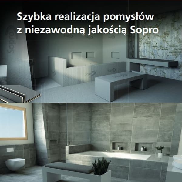 SOPRO Board S XPS byggskiva 1300x600x6 mm 8053101