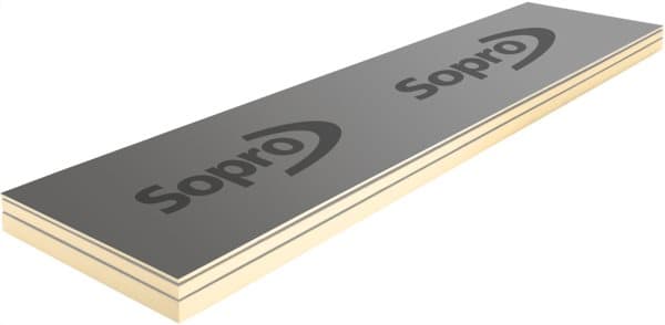 SOPRO Board L XPS byggeplade 2600x600x10 mm 8053301