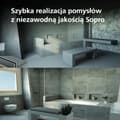 Miniatyrbild 2 av 6: SOPRO Board L XPS byggskiva 2600x600x30 mm 8053501