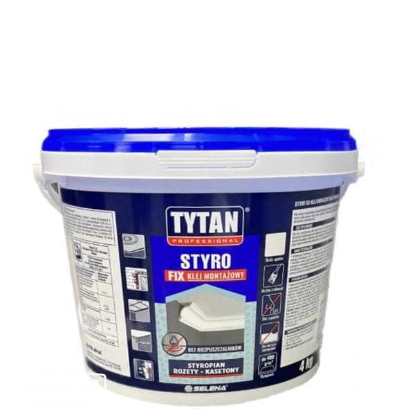 Tytan STYRO FIX asennusliima polystyreenivalkoiselle 4kg