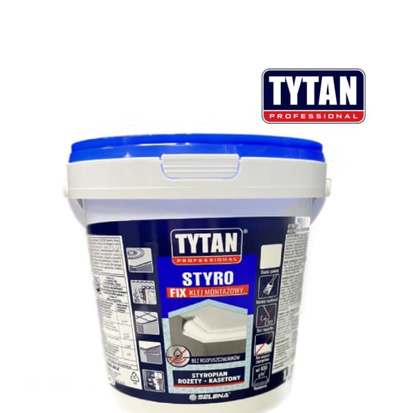 Tytan STYRO FIX asennusliima polystyreenivalkoiselle 1,5kg