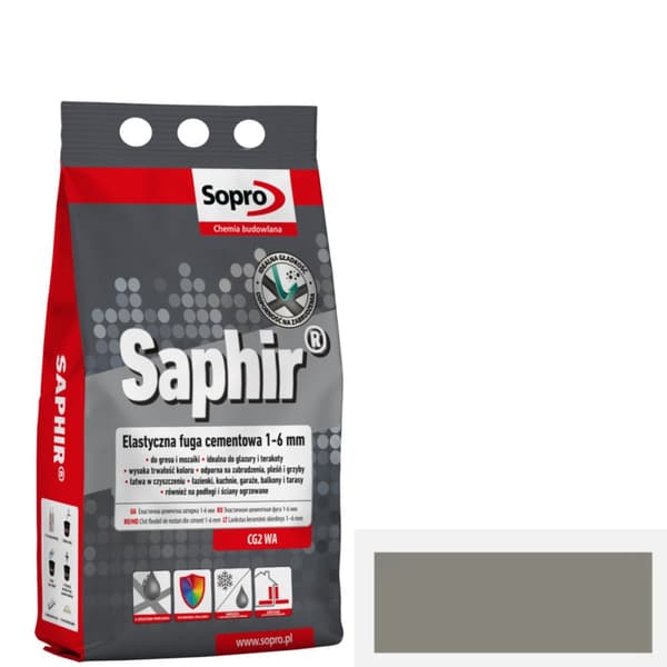 SOPRO SAPHIR FUGA 14 betonin harmaa 2kg