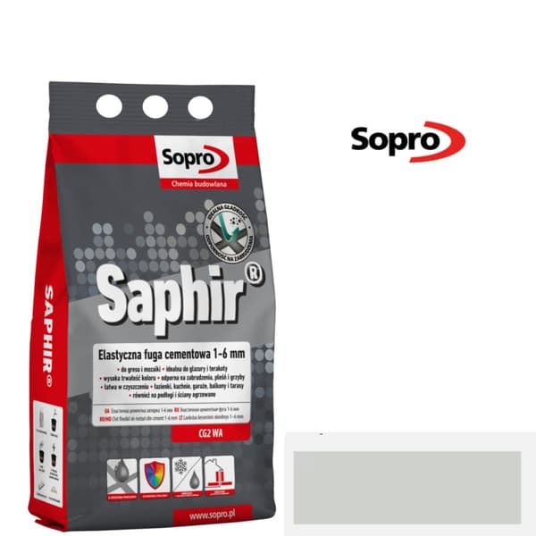 SOPRO injekteringsbruk SAPHIR 77 manhattan 2kg 1-6mm