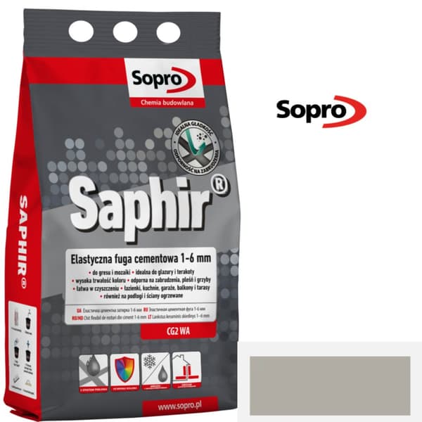 SOPRO SAPHIR FUGA 15 grå 4kg
