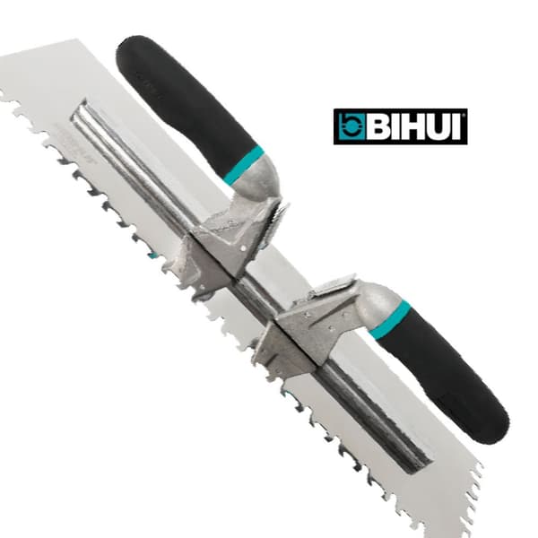BIHUI Sæt med flisespartel i en aluminiumskasse - 15 stk. PTSJK15