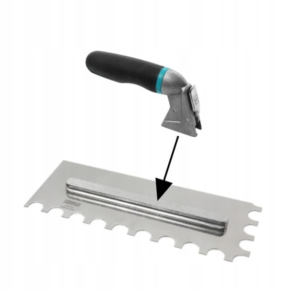BIHUI Sæt med flisespartel i en aluminiumskasse - 15 stk. PTSJK15