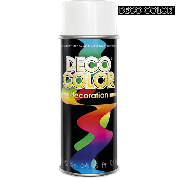 Deco Color Decoration Spray WHITE GLOSS RAL 9010 400ml 10 170