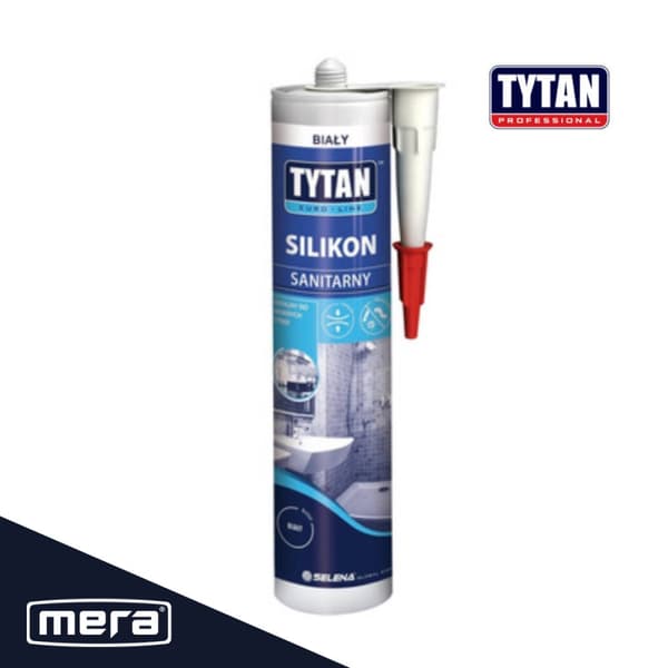 Sanitær silikone hvid EURO-LINE 280ml Tytan