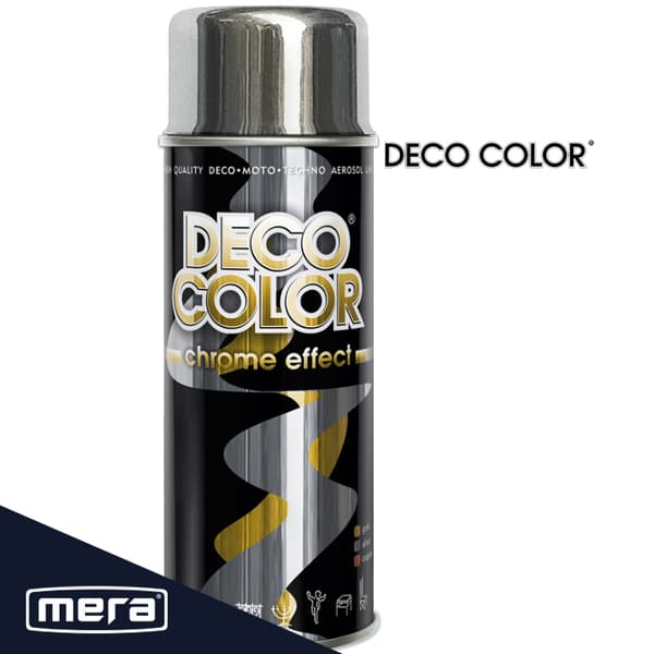 Spray Deco Color kromeffekt sølv 400ml