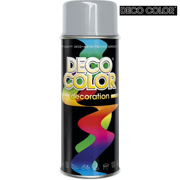 Spray Deco Färg Dekoration Grå RAL 7001 400ml 10 120