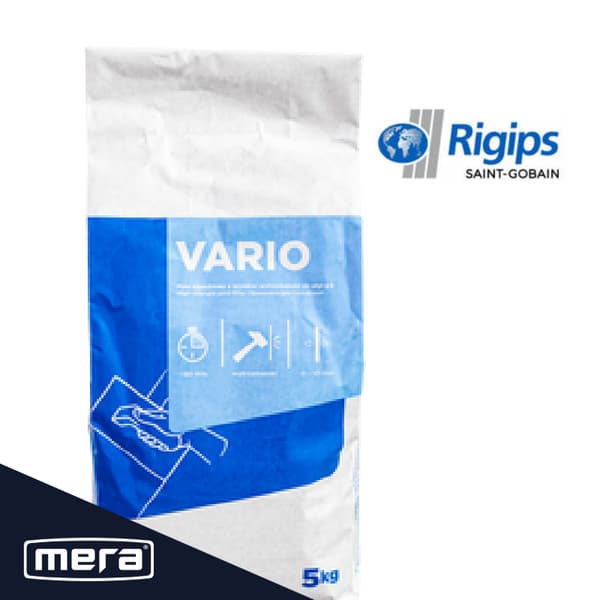 Rigips Vario fogmassa för gipsskivor 5kg