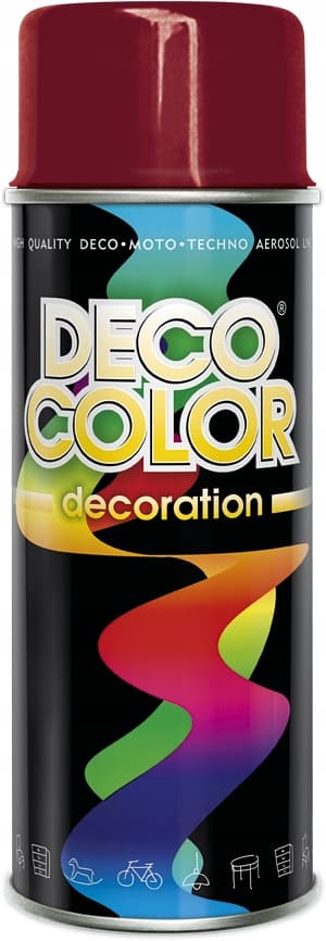 Spray Deco Färgdekoration Burgundy RAL 3003 400ml 10 030