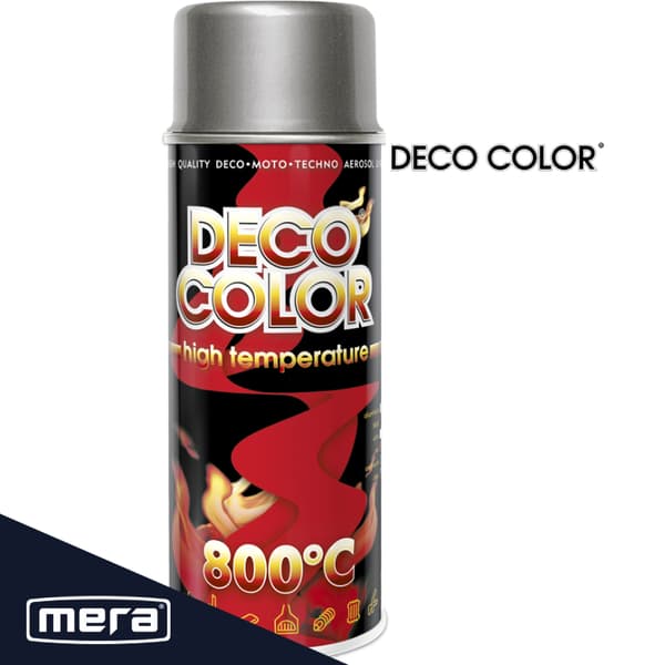 Spray Deco Color KORKEA LÄMPÖTILA Alumiini 400ml 650'C asti