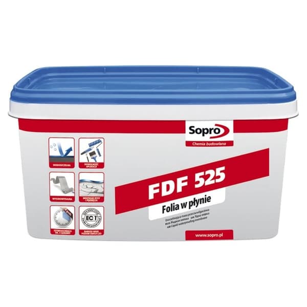 Sopro FDF 525 Mycket flexibel flytande tätningsfolie 5kg