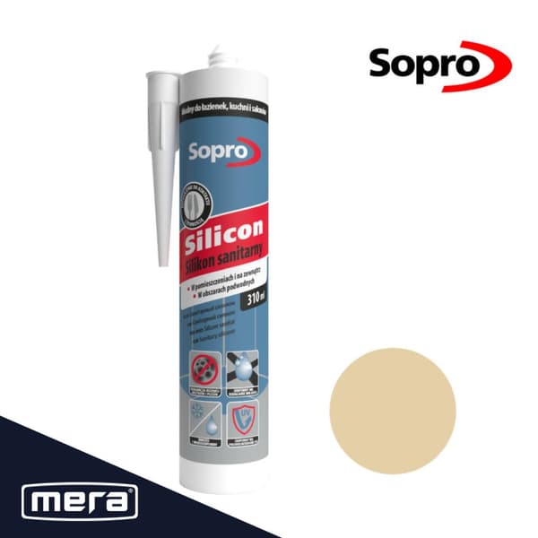 Sopro sanitetssilikone beige (32) 310 ml
