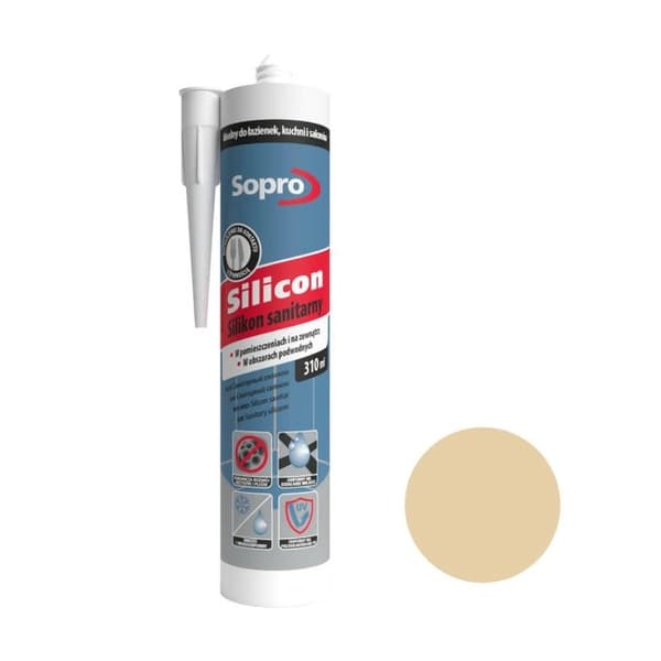 Sopro sanitetssilikone beige (32) 310 ml