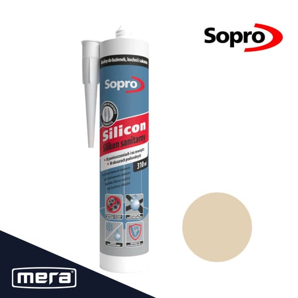 Sopro sanitetssilikone bahama beige (34) 310 ml