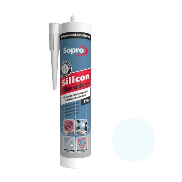 Sopro sanitetssilikon färglös (00) 310 ml