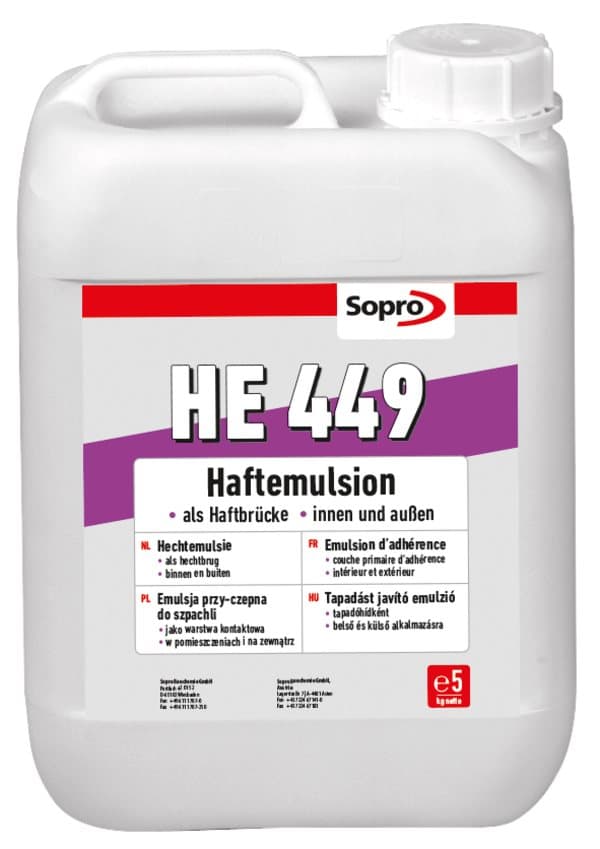 Sopro HE 449 Bonding emulsion, til at skabe et kontaktlag 1 kg