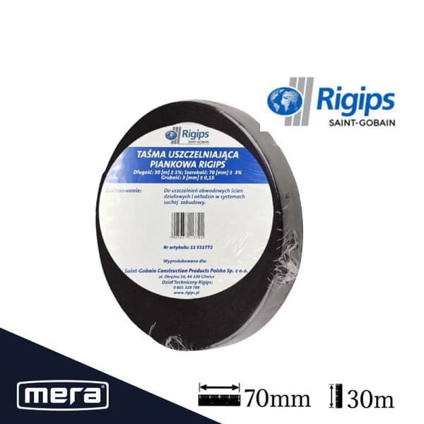 RIGIPS skumforseglingstape 70mm x 30m 11511772