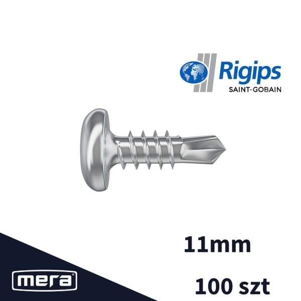 RIGIPS Selvborende loppeskruer 3,9x11mm 100stk