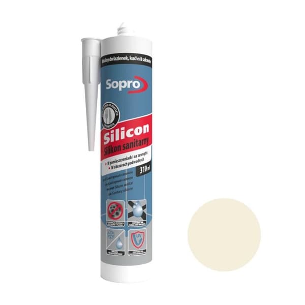 Sopro sanitetssilikonpergamon (27) 310 ml