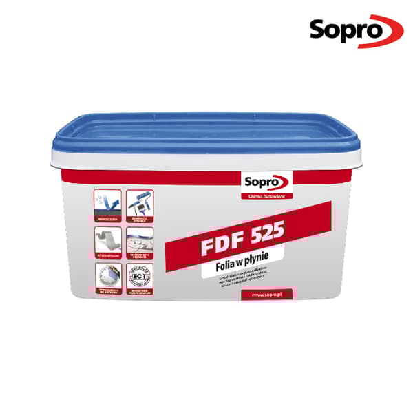 Sopro FDF 525 Mycket flexibel flytande tätningsfolie 3kg