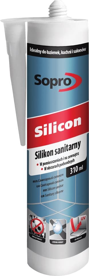 SOPRO Silicon (16) harmaa j.310ml