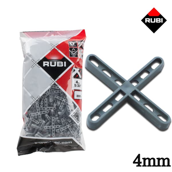 Rubi krydser 4mm 200 stk 2954